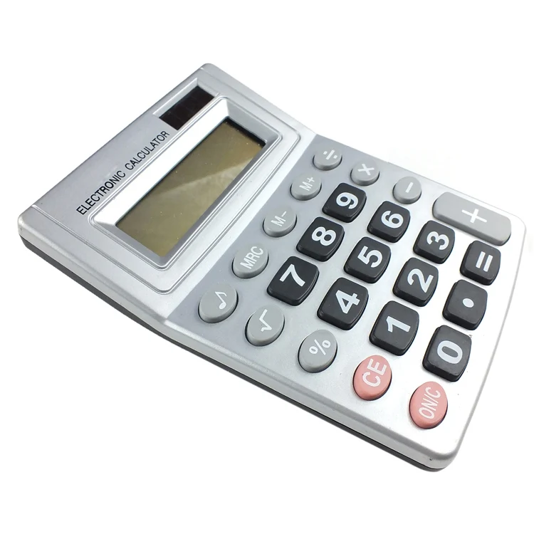 Big size desktop calculator, Beep Sound Calculator, Dual power calculator