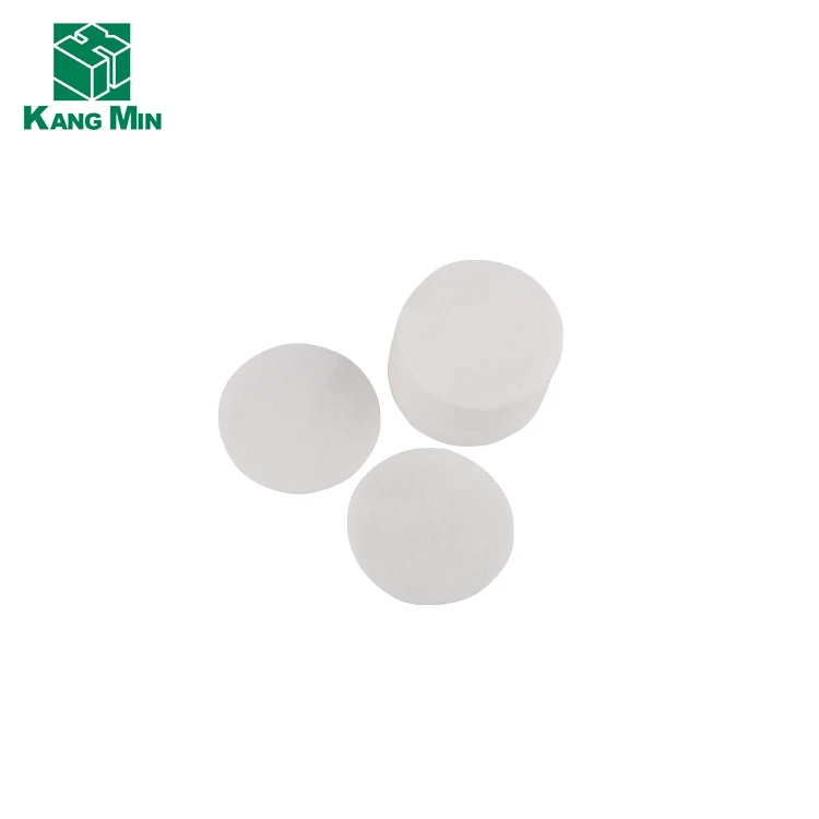 Disposable Skin Care Round Make up Soft Facial Cosmetics Cotton Pads Pure Cotton Plain Eco Friendly Cotton Pads Zhejiang Jinhua