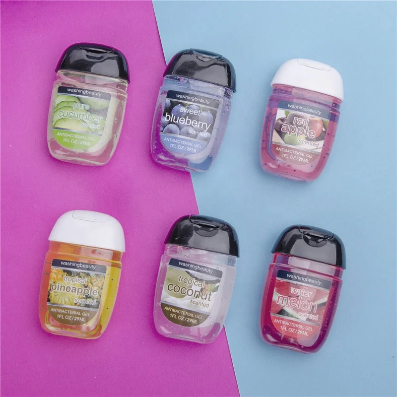Wholesale Customized 1fl Oz Mini Pocket Natural Scented Waterless Hand Sanitizer, Bac Hand Gel