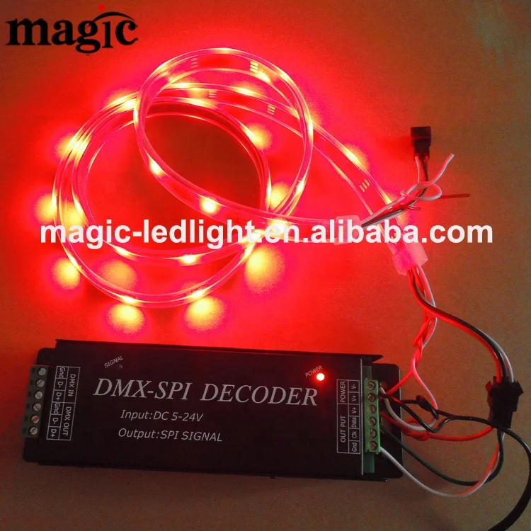 SK6812 RGB 5V 12V 24V WS2812B WS2811 DMX200 DMX SPI