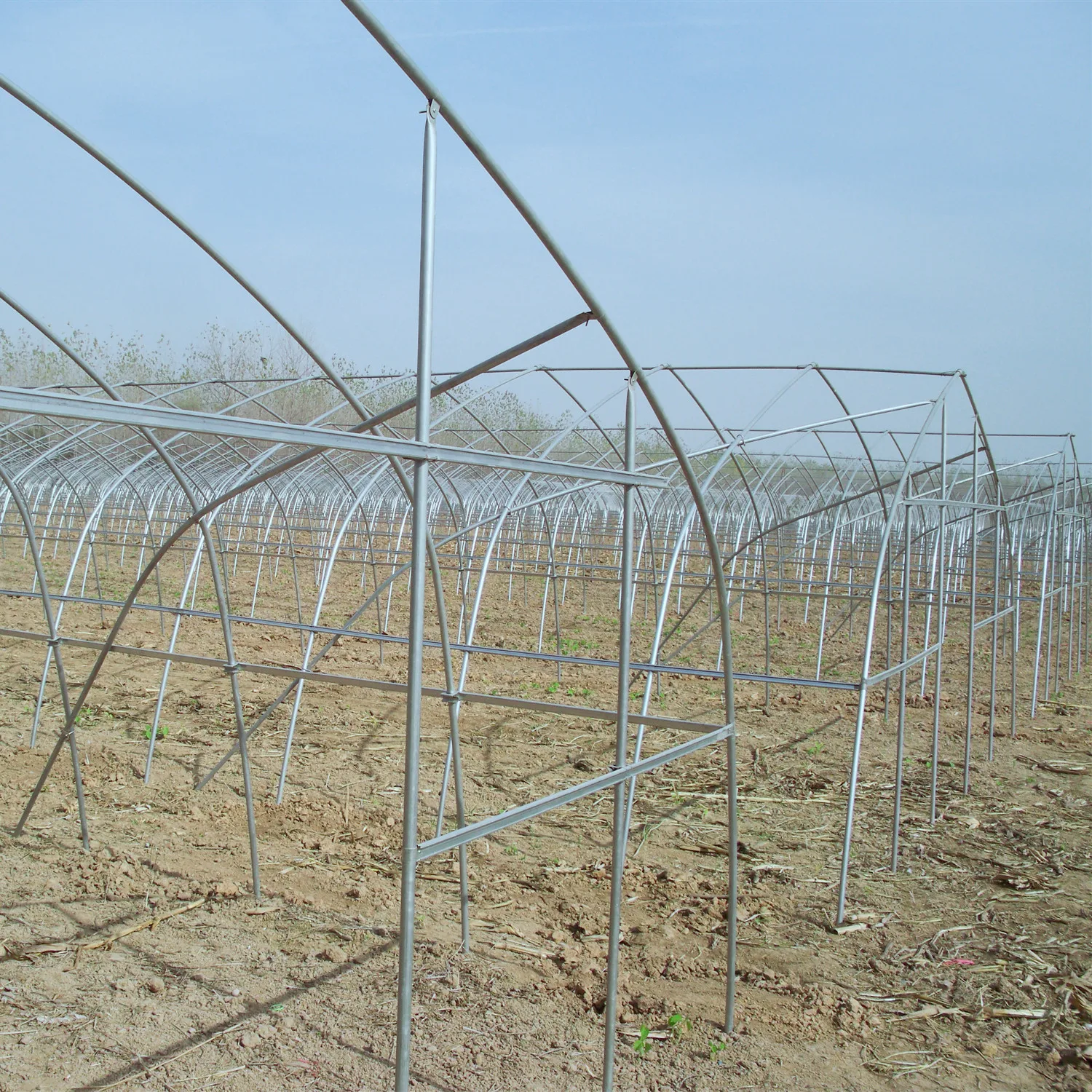 Коммерческая/Сельскохозяйственная Однопролетная пленочная теплица, одобренная парниковым рынком