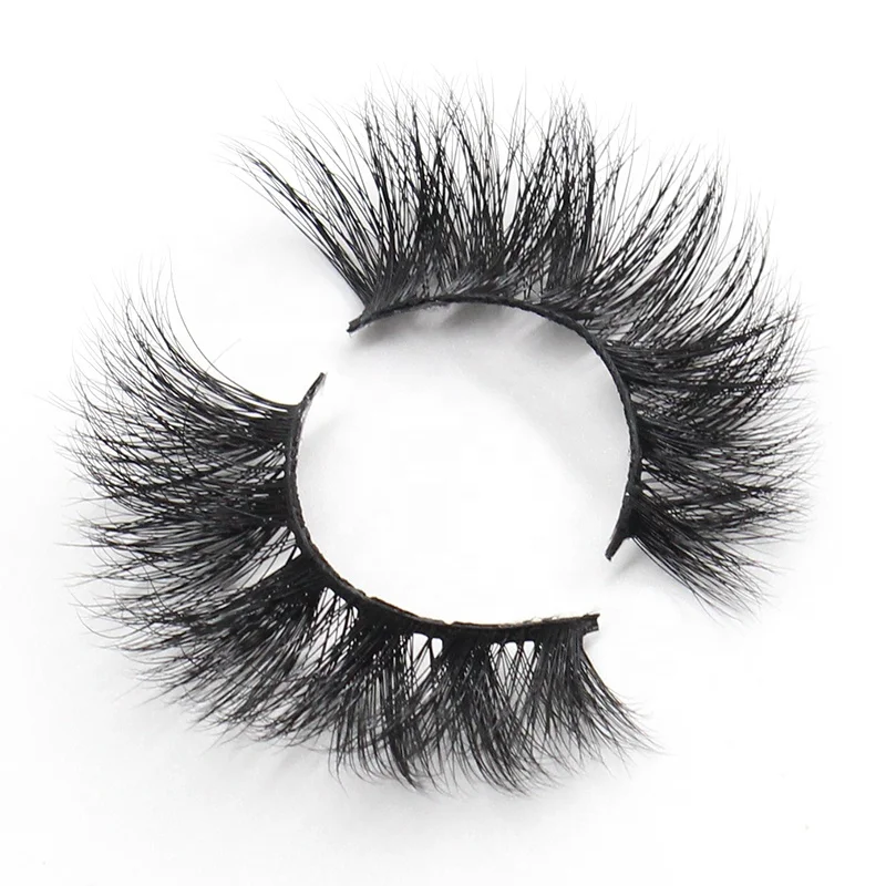 
Overnight Shipment Custom Logo 18mm Luxury 3D Mink Lashes 