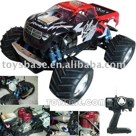 
1: 8 double engine nitro rc car,4wd pickup, nitro gas rc car 