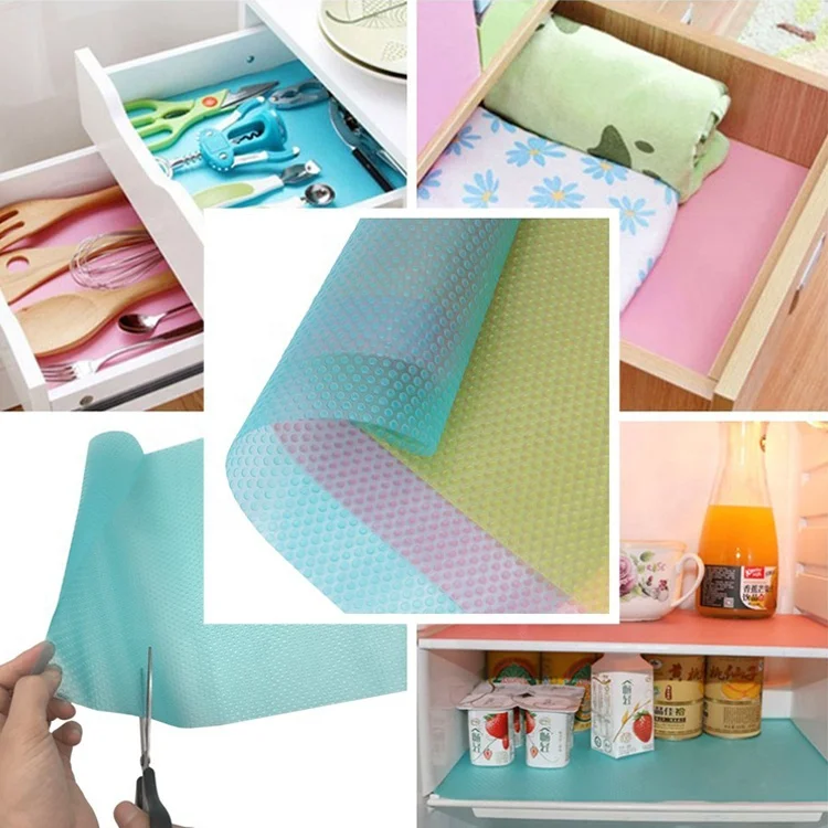 EVA refrigerator shelf liner drawer plastic mildewproof kitchen mats