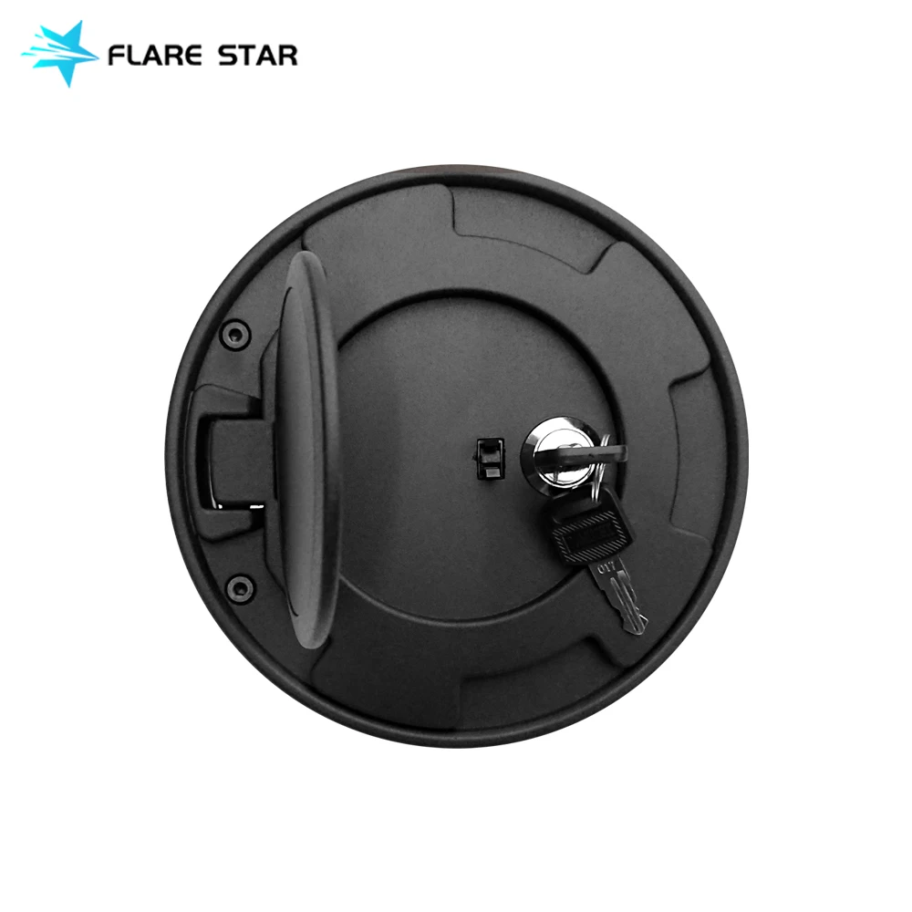 Tank cover with lock for JK  Fuel Tank Cap Gas Tank Cover for Wrangler JK 07-17 Auto Accessories