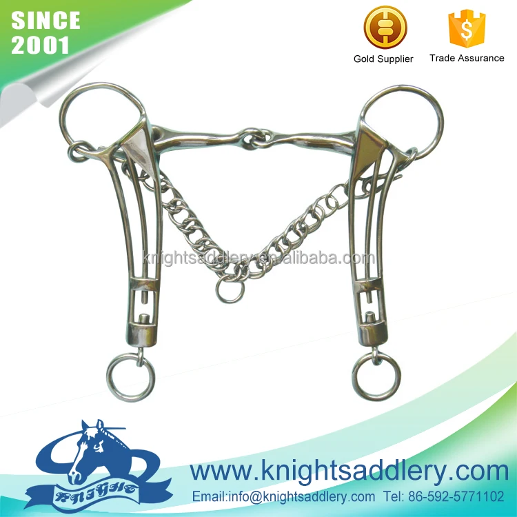 Stainless Steel Saddle Horse Racing Icelandic Bit Bit