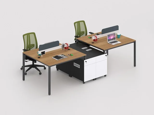 Modern office design combination series 4 person office desk