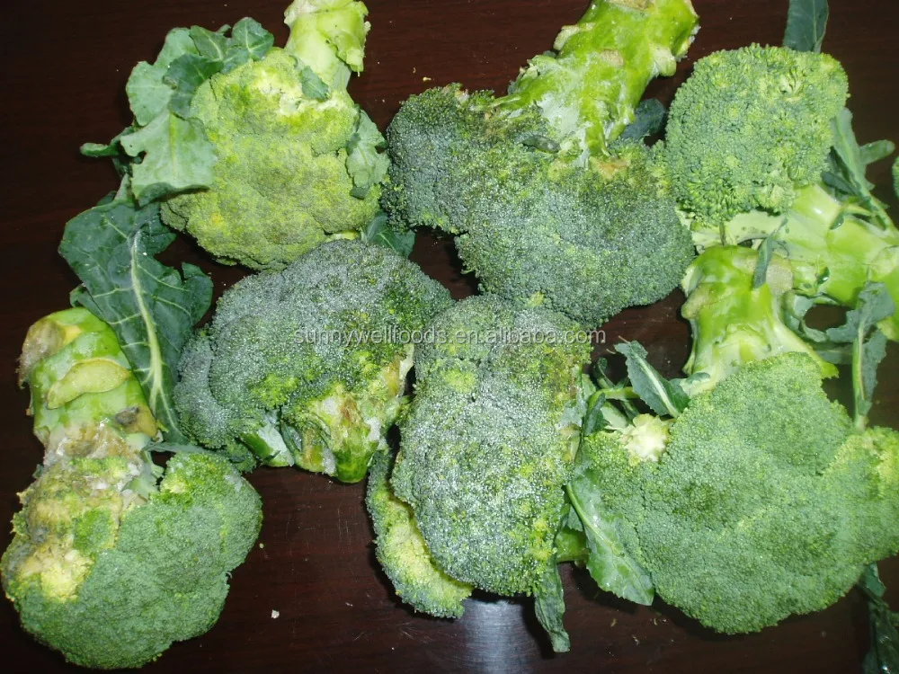 
Deep iqf frozen broccoli cut cuts vegetable in 10kg carton 