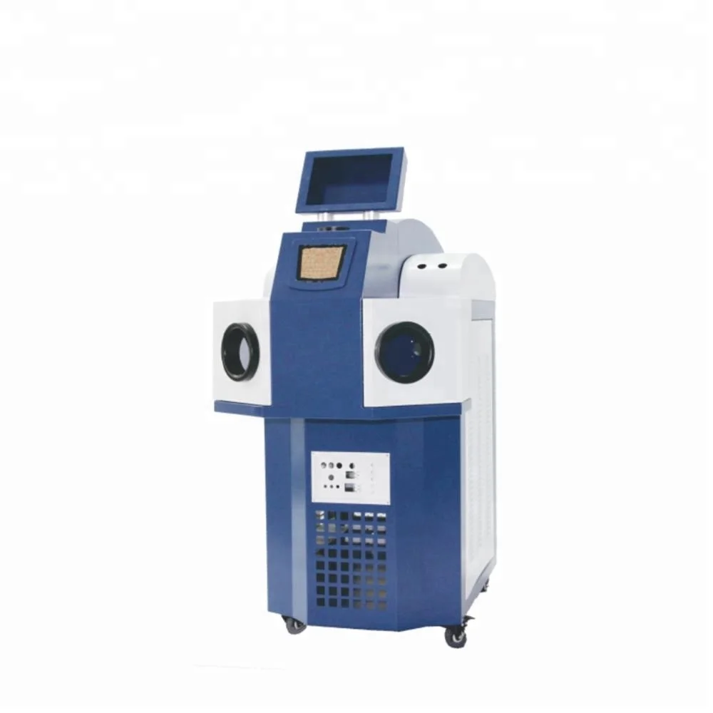 Metals Alloys Pearl Diamond Pendant Ring Necklace Jewelry High Precision Built-in Water Chiller YAG Laser Spot Welding Machine