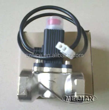 Top quality 1/2',3/4',1' inch natural gas solenoid valve for gas detector DN15/DN20/DN25