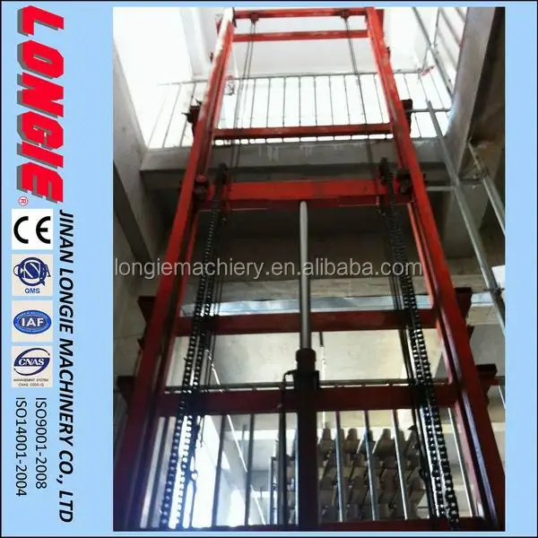 
2 floor hydraulic cargo lift / elevator LISJD2.0-4.5 