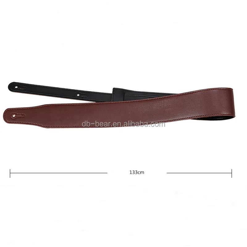 
fashion cheap leather guitar straps 