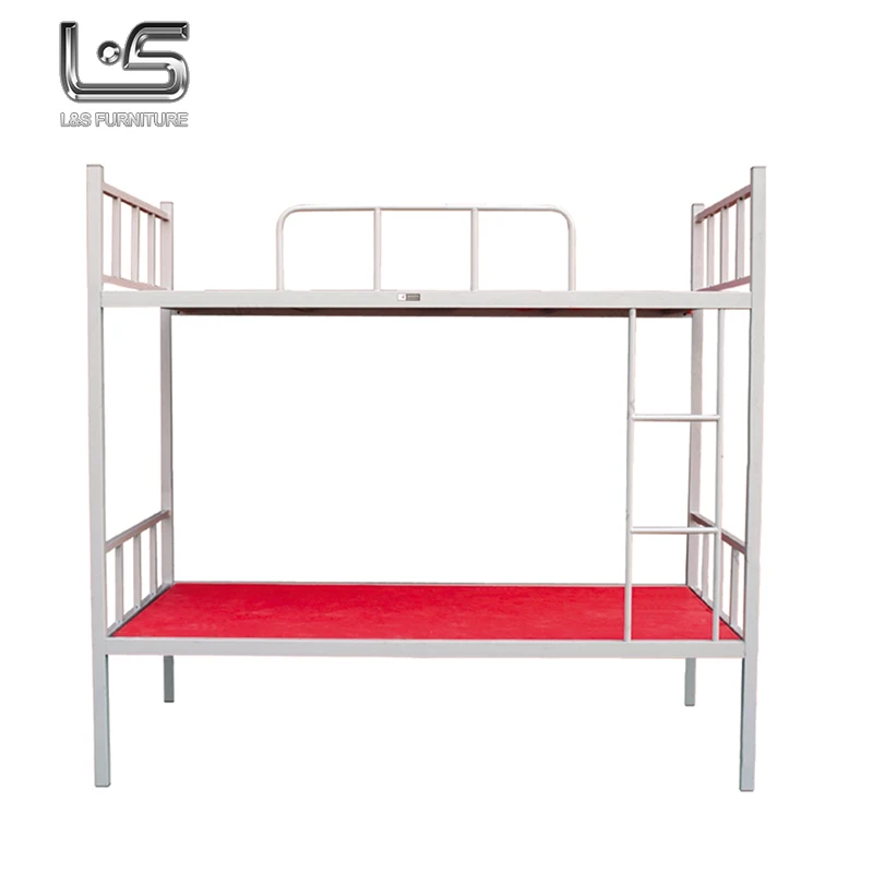 School furniture dormitory metal bunk beds double deck steel beds