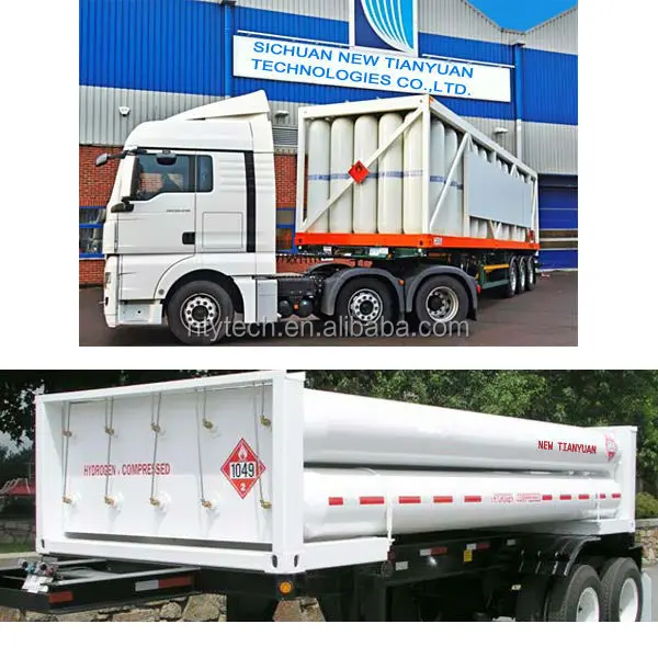 China Factory Price Hydraulic Mobile CNG Daughter Station for Gas Transfering/Cylinder Filling/Storage