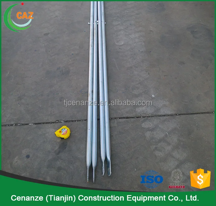 Best Quality Pre Galvanized H Thru Scaffolding Frame Cross Brace Scaffolding Construction