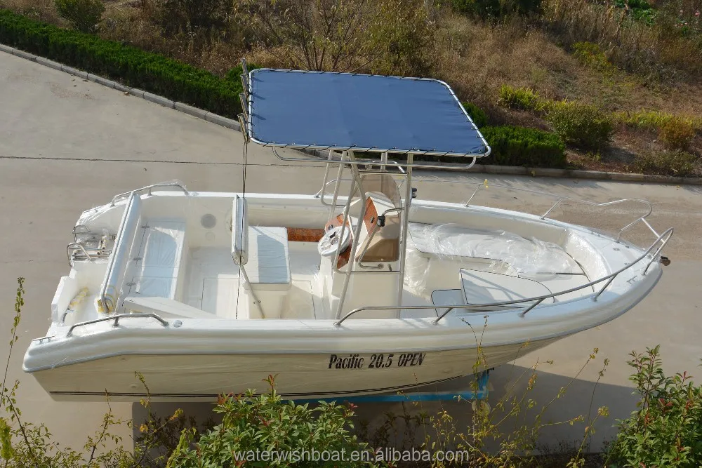 Waterwish QD 20 5 открытая Стекловолоконная рыболовная лодка корпус для продажи