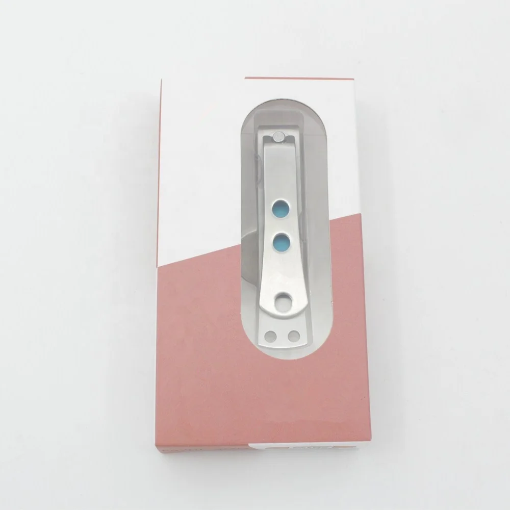 Professional Wide Jaw Straight Edge Matte Stainless Steel Nail Clippers for Men Women