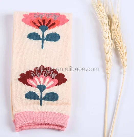 
Wholesale New Arrivals Colorful stylish warm socks cotton ruffle girls sock baby leg warmers Baby kneepads 