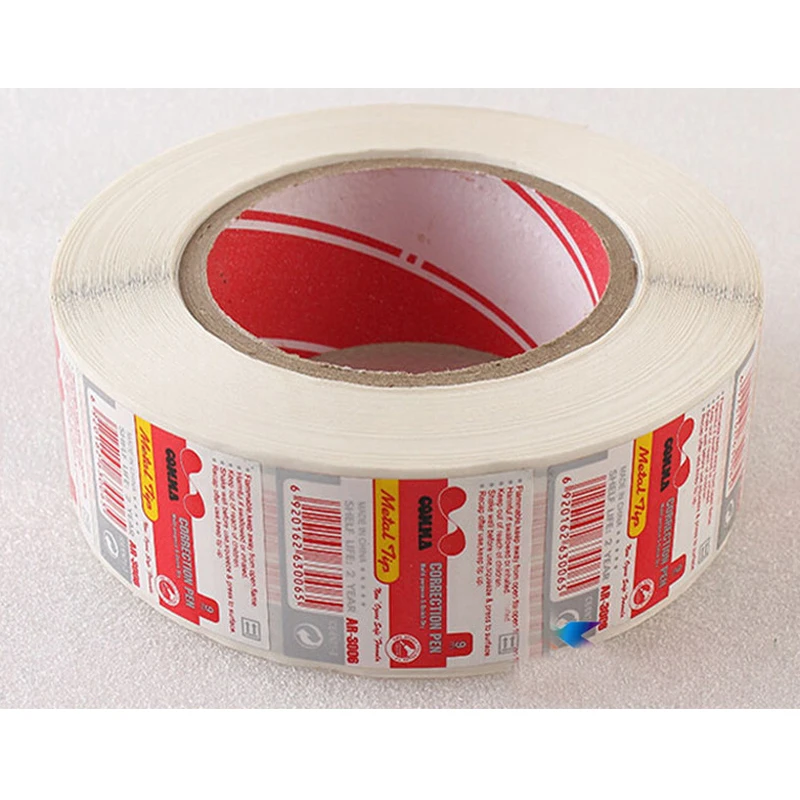 printing matt lamination round roll labels, Red Label Whisky,Printing Private Label,For Wine Glass Botllles