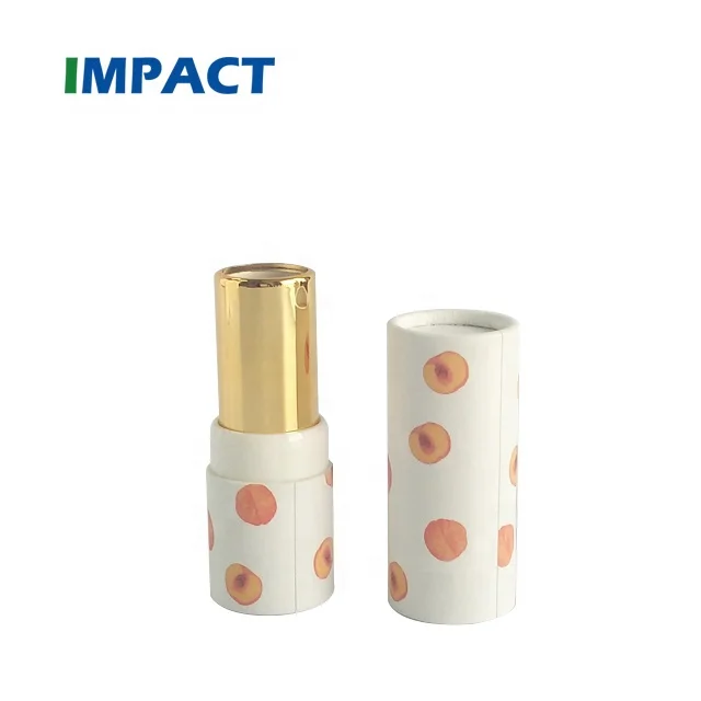 1 oz 30 g Custom Kraft Paper Tube Cardboard Lip Balm Tubes