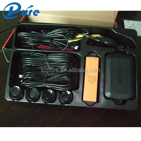 Cheap High Quality Car Parking System 4-step Bibi/Human Voice Alert Vehicle Sensor with TFT LCD Display