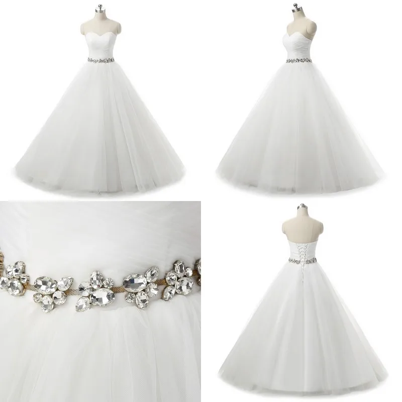 NW1184 Simple Elegant Design Tulle Ball Skirt Wedding Dress Cheap Gown vestidos de novia