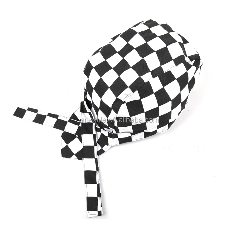 Fashion cheap chef hat hip-hop bandana mens skull hat pirate bandit hat