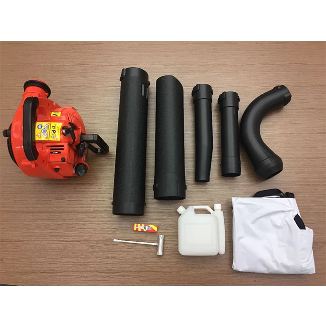 3-in-1 26cc Petrol Leaf Blower with Vacuum and Mulcher Shredder inc Vacuum Bag