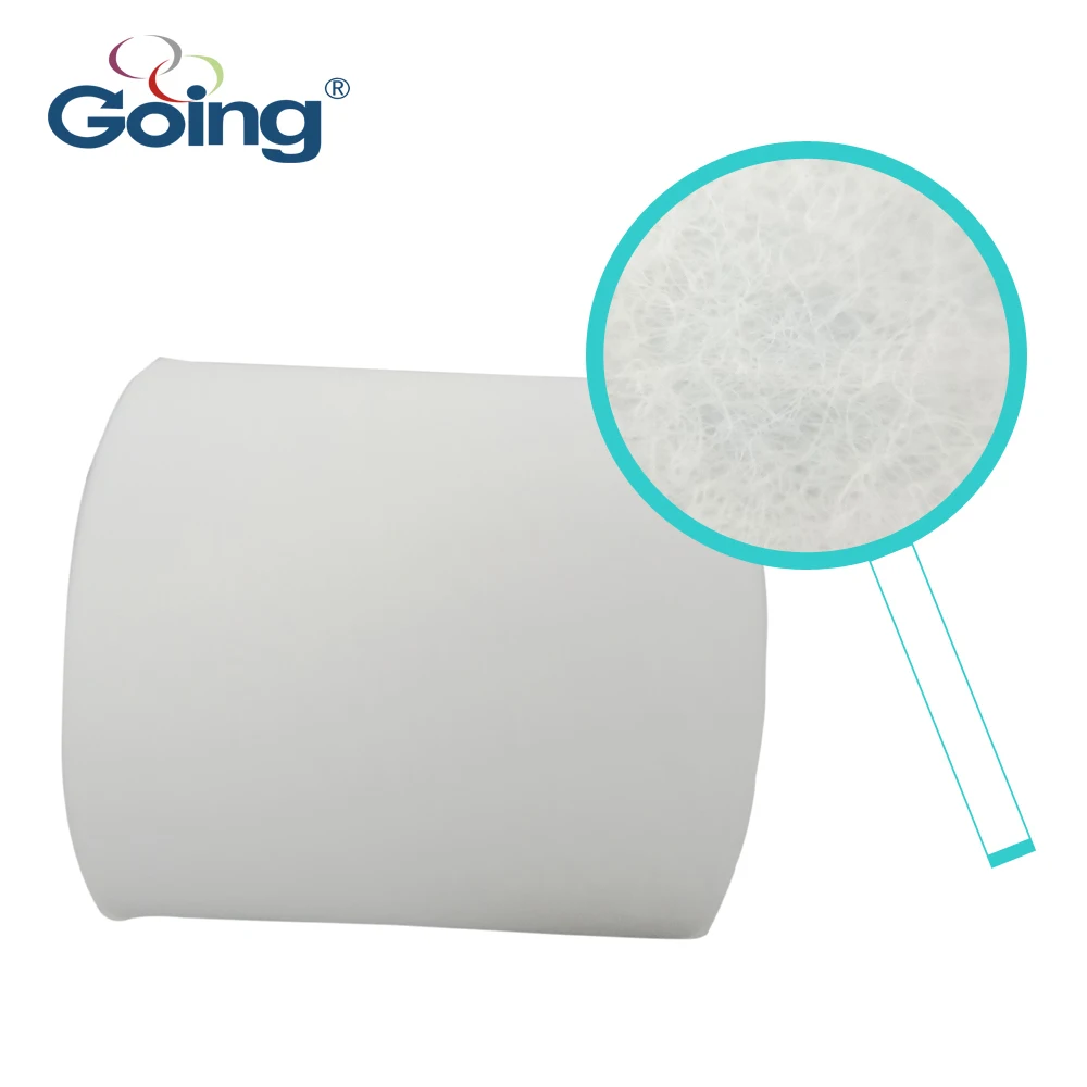 Plain Super Cotton Soft ES Fiber Airthrough Hydrophilic Nonwoven for Sanitary Napkin Topsheet