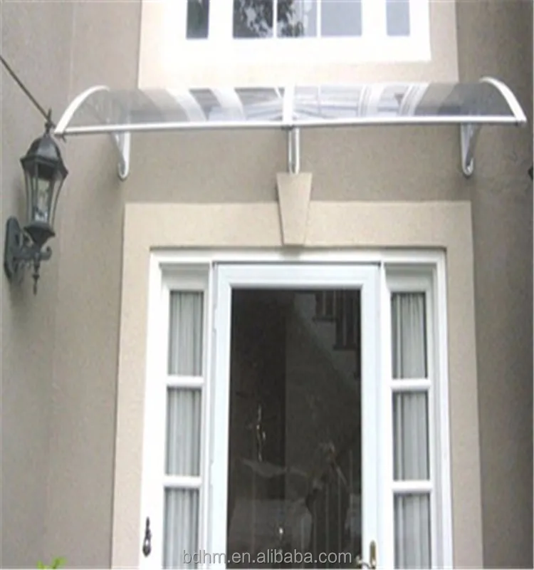 Front door Glass Awning Canopy