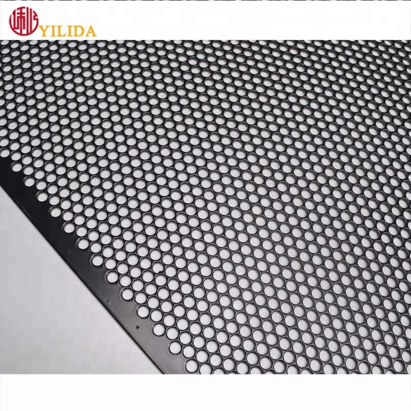 Speaker grills aluminum perforated metal sheet