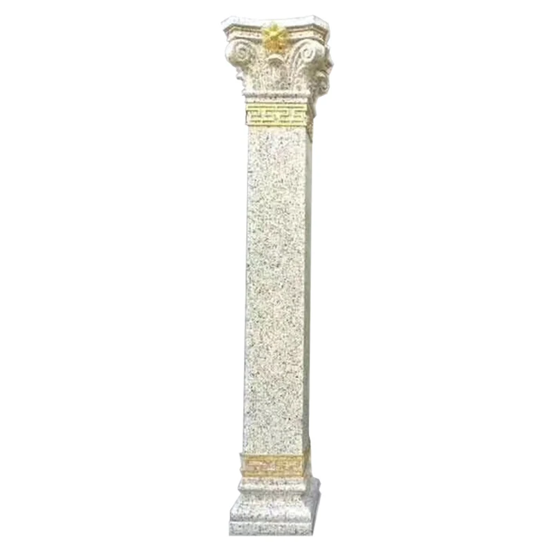 Factory price 35cm x 370cm plain square roman pillars column concrete molds for sale