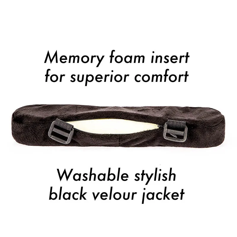 Set Of 2 Pieces Memory Foam Cover for Chair Armrests Pillow - Office Desk Chair Armrest Cushion Armrest Pad
