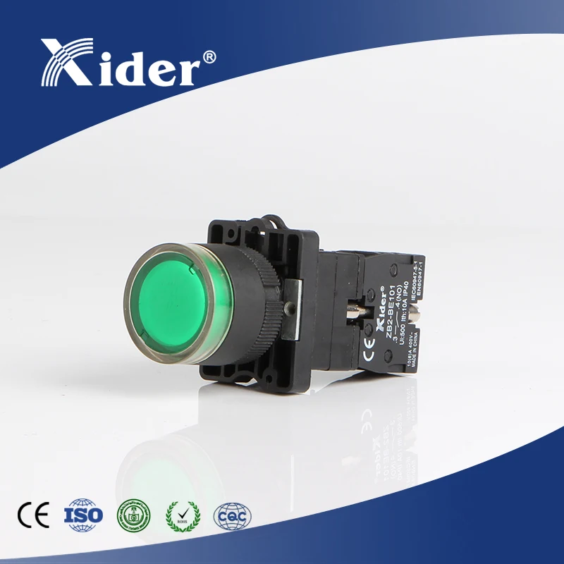 XD2-EW3361 1NO или 1NC мгновенный сразу приток кнопочный переключатель с неоновым звездным свечением, LED выключатель света