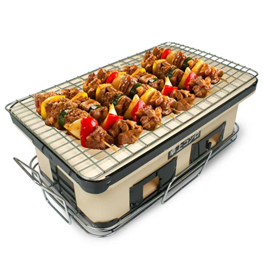 
Home mini portable charcoal bbq grill ceramic kamado grill 