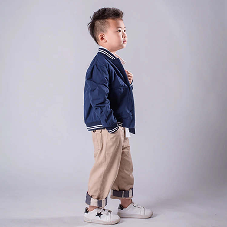 Autumn Fashion Kids Jackets Boys  Wholesale Baby Clothing Jacket for Boy