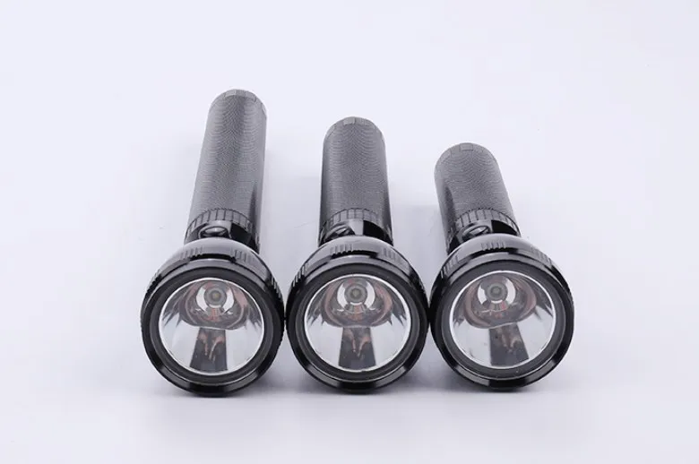 
Middle East Aluminum Rechargeable Police Security Rechargeable Torch Flashlight 