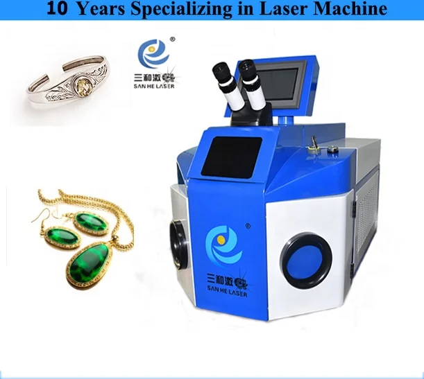 China manufacturer factory price   portable 300W jewelry  laser welding/welder machine for  gold precious metal