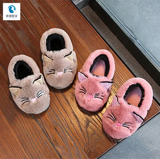  2020 Симпатичные детские мягкие тапочки для девочек из хлопка в китайском стиле