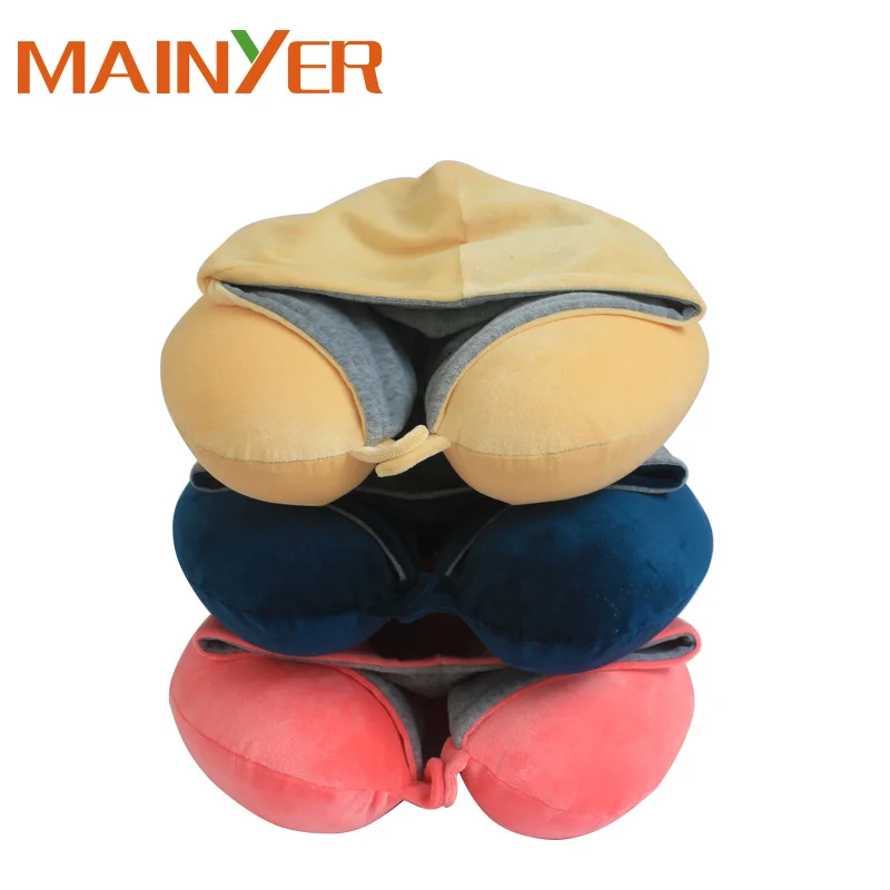 2018 новая подушка для шеи с капюшоном