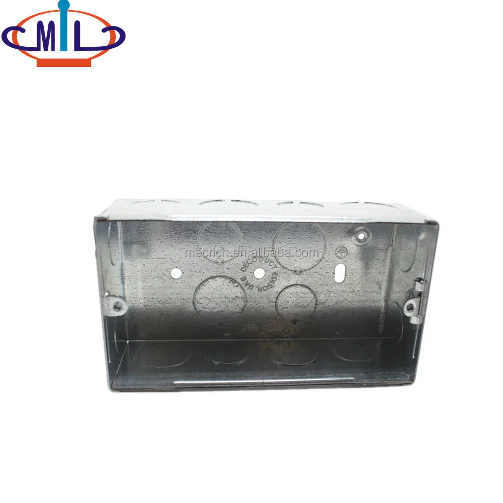 
Steel material electric Switch & Socket junction box 