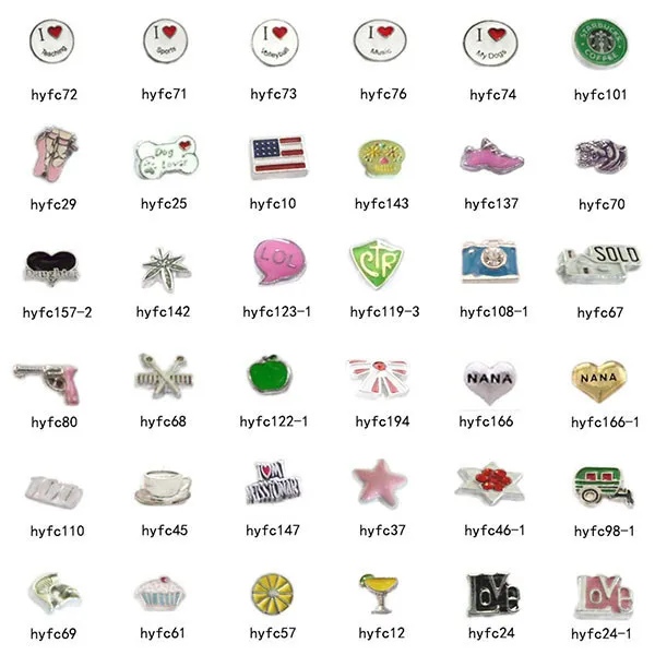 
Wholesale new style floating charm sports 