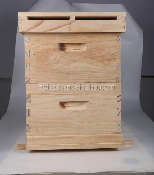 Высокое качество различные стили деревянный двухэтажный улей