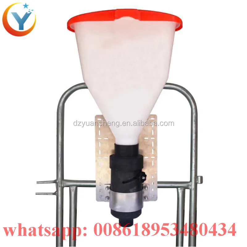 2017 best selling automatic pig feeder stainless steel pig feeder ball type pigs feeding line breeding