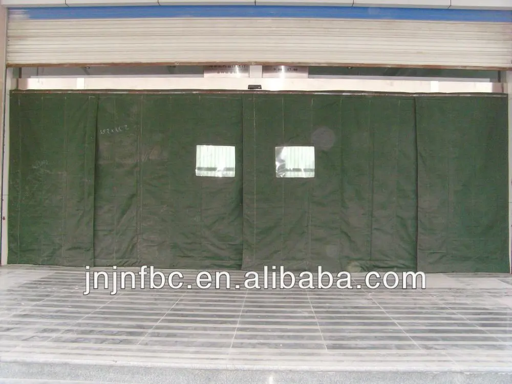 Warm keep wind proof waterproof poly Cotton Door Curtain/Window Curtain