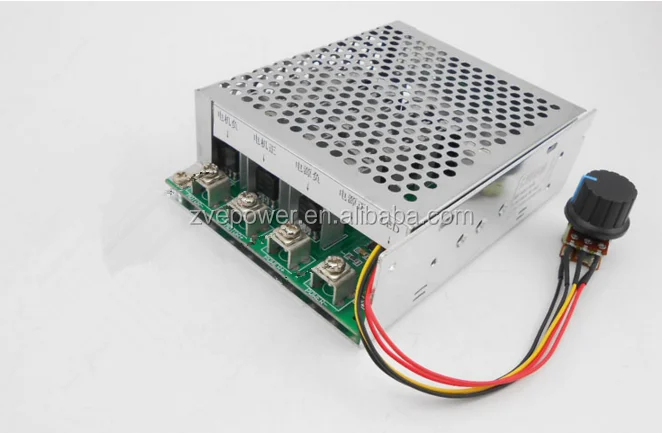 High power 60A PWM DC Motor Speed Regulator Controller Module 12V 24V 36V 48V Switch Control