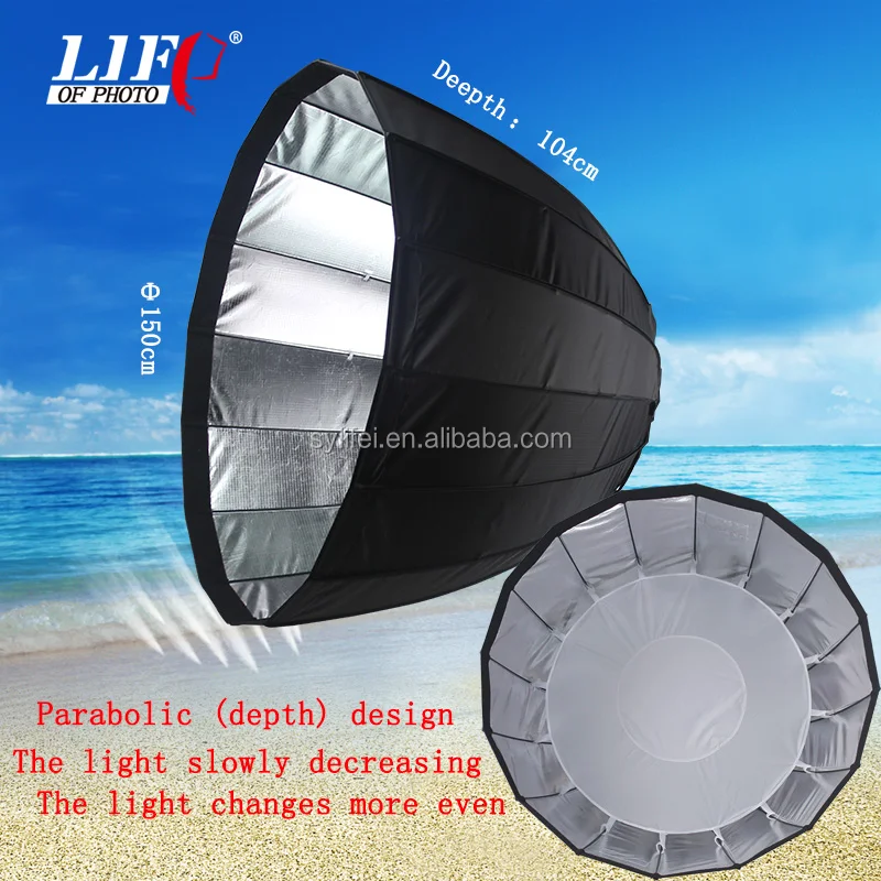 Lif photographic equipment 150cm deep softbox depth 104cm soft box
