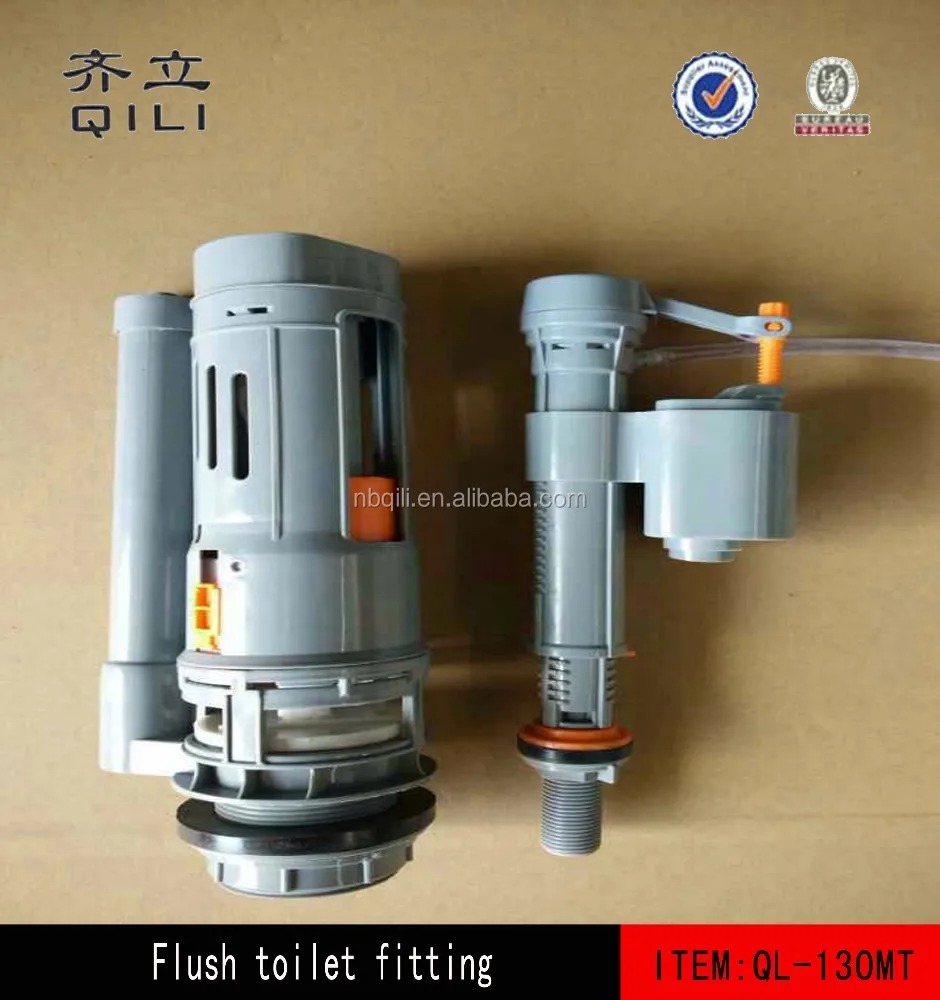 QL-130MT Dual Flush toilet tank,cistern dual flush mechanism,gray color