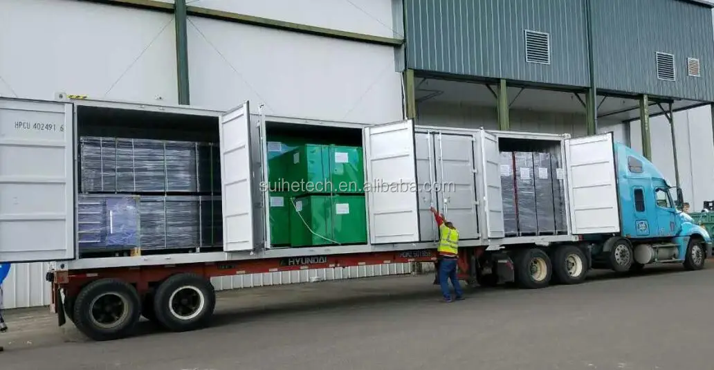 Suihe высокий кубический 40-футовый контейнер с несколькими дверцами