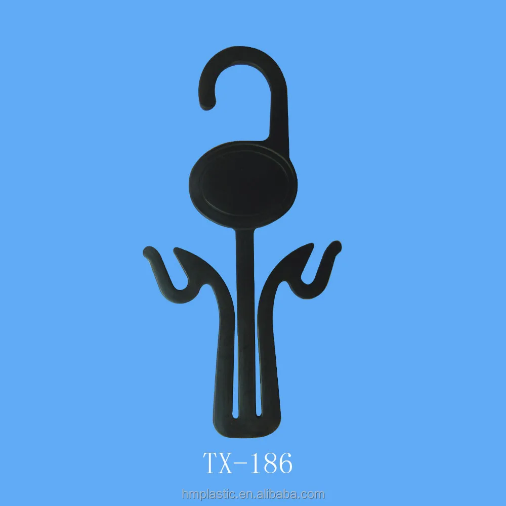 Черный крючок для демонстрации обуви TT2 из АБС-пластика
